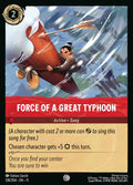 Force of a Great Typhoon Disney Lorcana card