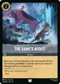 The Game's Afoot! Disney Lorcana card