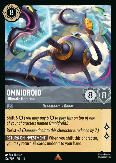 Omnidroid - Ultimate Iteration Disney Lorcana card