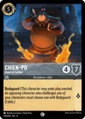 Chien-Po - Imperial Soldier Disney Lorcana card