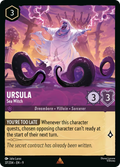Ursula - Sea Witch Disney Lorcana card