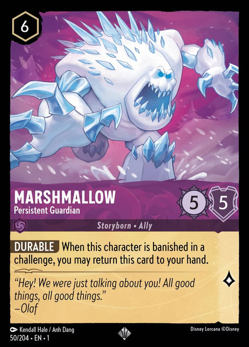 Marshmallow - Persistent Guardian Disney Lorcana card