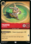 Thumper - Young Bunny Disney Lorcana card