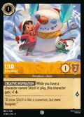 Lilo - Snow Artist Disney Lorcana card
