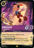 Pinocchio - Strings Attached Disney Lorcana card