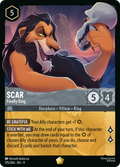Scar - Finally King Disney Lorcana card