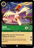 Zazu - Advisor to Mufasa Disney Lorcana card