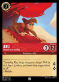 Abu - Mischievous Monkey Disney Lorcana card