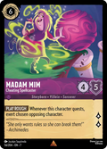 Madam Mim - Cheating Spellcaster Disney Lorcana card