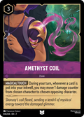 Amethyst Coil Disney Lorcana card