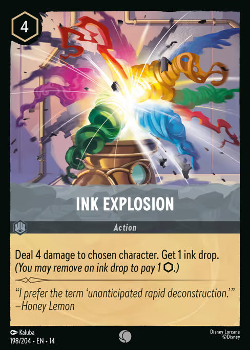 Ink Explosion Disney Lorcana card