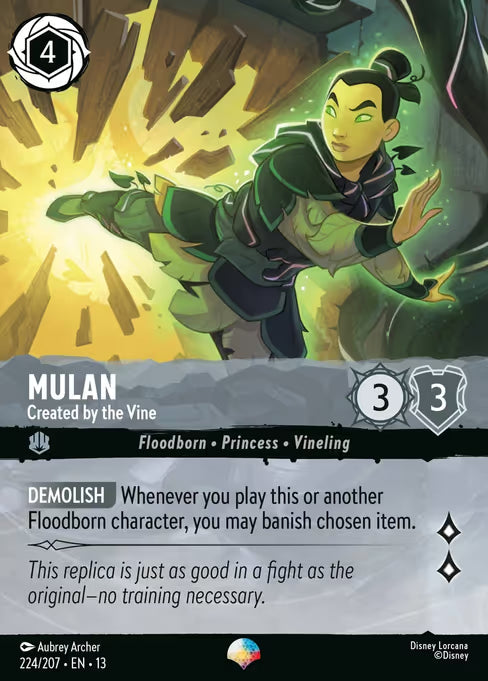 Pain - Running with Scissors Disney Lorcana card