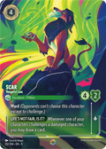 Scar - Vengeful Lion Disney Lorcana card