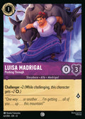 Luisa Madrigal - Pushing Through Disney Lorcana card