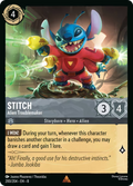 Stitch - Alien Troublemaker Disney Lorcana card