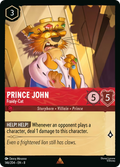 Prince John - Fraidy-Cat Disney Lorcana card