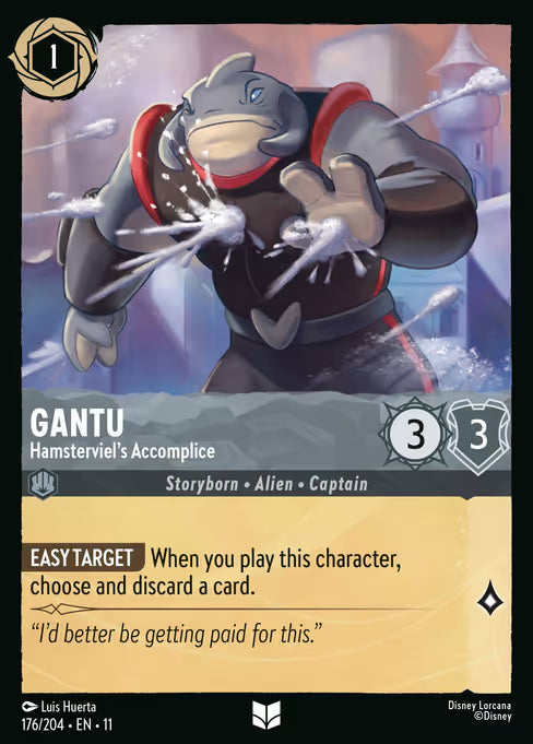 Gantu - Hamsterviel's Accomplice Disney Lorcana card