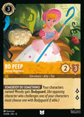 Bo Peep - Caring Shepherd Disney Lorcana card