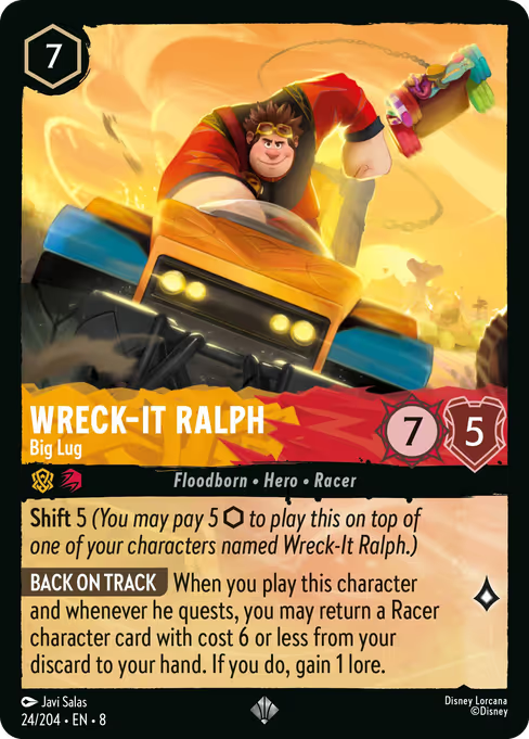 Wreck-It Ralph - Big Lug Disney Lorcana card