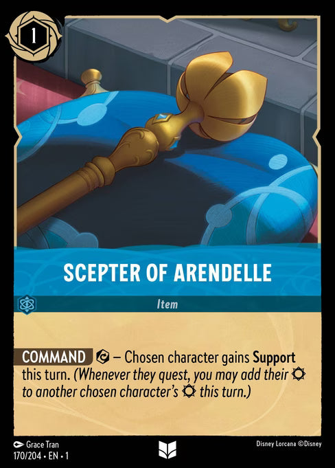 Scepter of Arendelle Disney Lorcana card