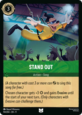 Stand Out Disney Lorcana card