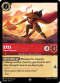 Raya - Fierce Protector Disney Lorcana card