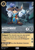 Mickey Mouse - Musketeer Disney Lorcana card