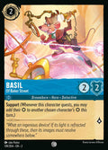 Basil - Of Baker Street Disney Lorcana card