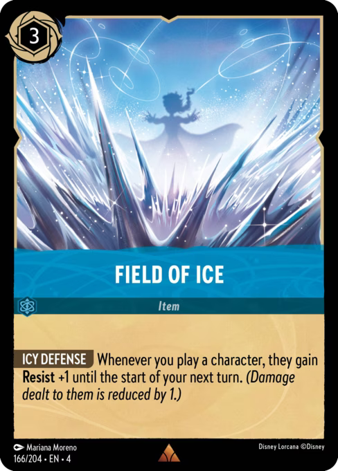 Field of Ice Disney Lorcana card
