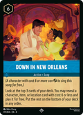 Down in New Orleans Disney Lorcana card