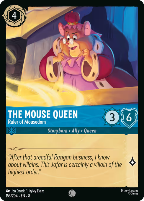 The Mouse Queen - Ruler of Mousedom Disney Lorcana card
