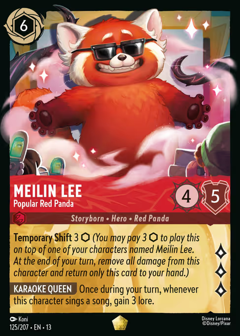 Peter Pan & Tinker Bell - Fast Friends Disney Lorcana card