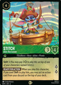Stitch - Alien Buccaneer Disney Lorcana card