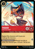 Tigger - In the Crow's Nest Disney Lorcana card