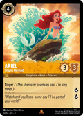 Ariel - Singing Mermaid Disney Lorcana card