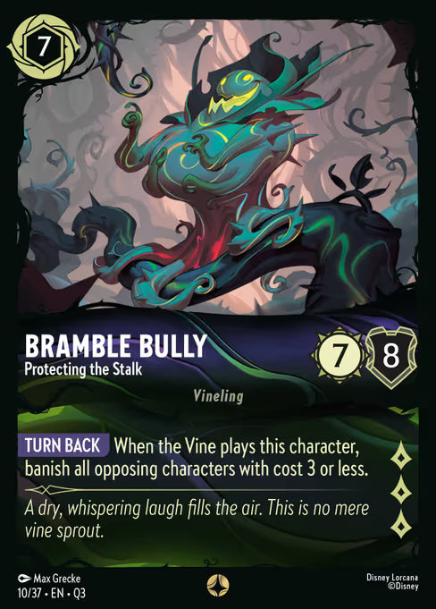 Bramble Bully - Protecting the Stalk Disney Lorcana card