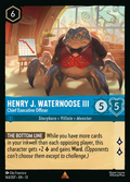 Henry J. Waternoose III - Chief Executive Officer
