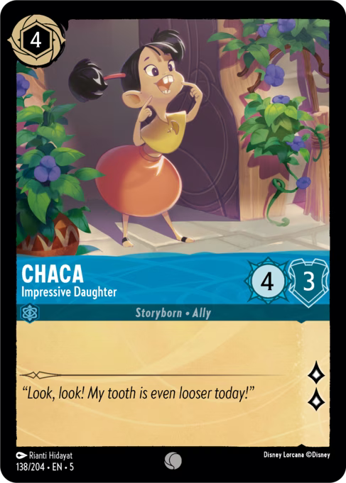 Chaca - Impressive Daughter Disney Lorcana card