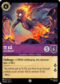 Te Kā - Lava Monster Disney Lorcana card