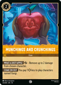 Munchings and Crunchings Disney Lorcana card