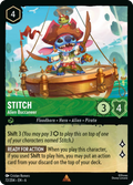 Stitch - Alien Buccaneer Disney Lorcana card