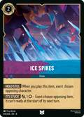 Ice Spikes Disney Lorcana card
