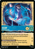 Scar - Eerily Prepared Disney Lorcana card