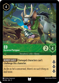 Ed - Hysterical Partygoer Disney Lorcana card