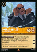 Cobra Bubbles - Dedicated Official Disney Lorcana card