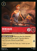 Hercules - Young Rescuer Disney Lorcana card