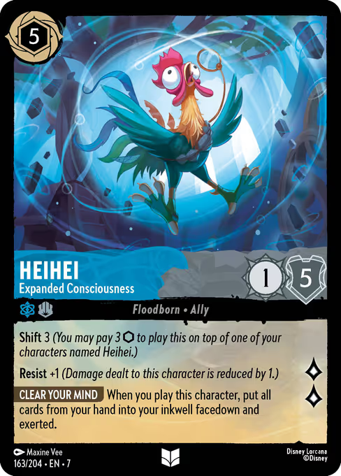 Heihei - Expanded Consciousness Disney Lorcana card