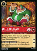 Willie the Giant - Ghost of Christmas Present Disney Lorcana card