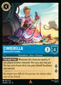 Cinderella - Resourceful Traveler Disney Lorcana card