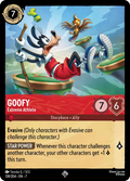 Goofy - Extreme Athlete Disney Lorcana card